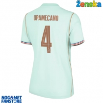 Francuska Dayot Upamecano #4 Gostujuci Dres za Ženska SP 2026 Kratak Rukav
